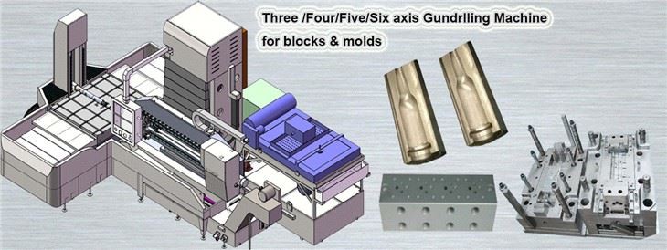 CNC 3D gun puurimismasin